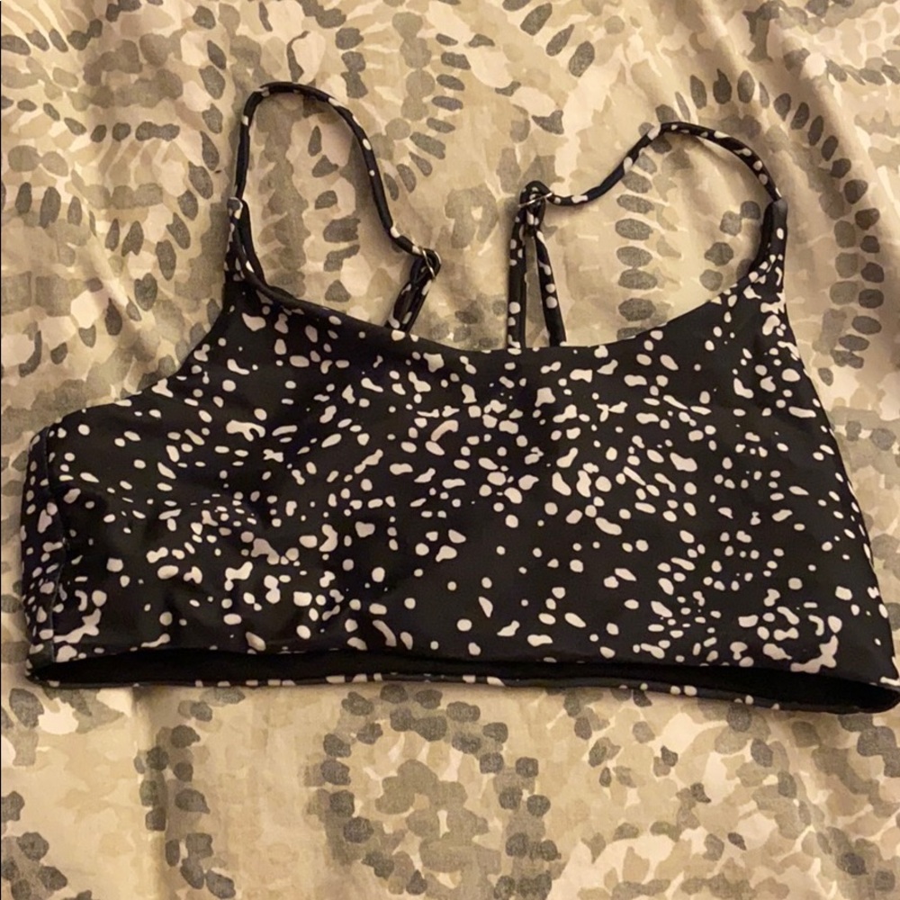 SHIEN BLACK AND WHITE TRENDY BIKINNI